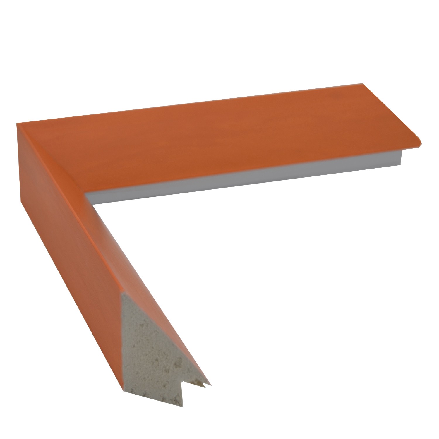 23mm Çatılı Mat Turuncu Modern Resim Çerçevesi