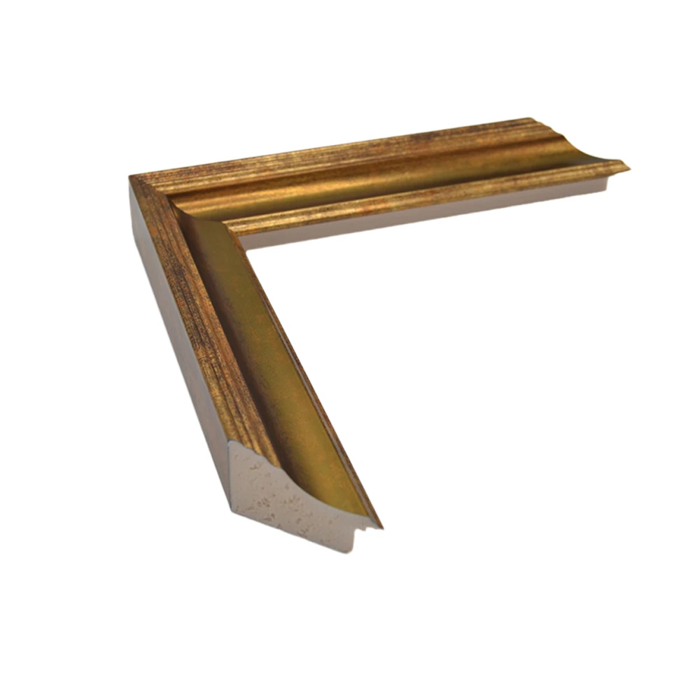 35mm İç Bükey Eskitme Altın Geçişli Resim Çerçevesi