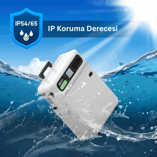 SH4000 Taşınabilir Elektrik Güç Kaynağı – 5.1 kWh Ultra Kapasite, Kablosuz Şarj, MPPT, BMS, Çoklu Koruma