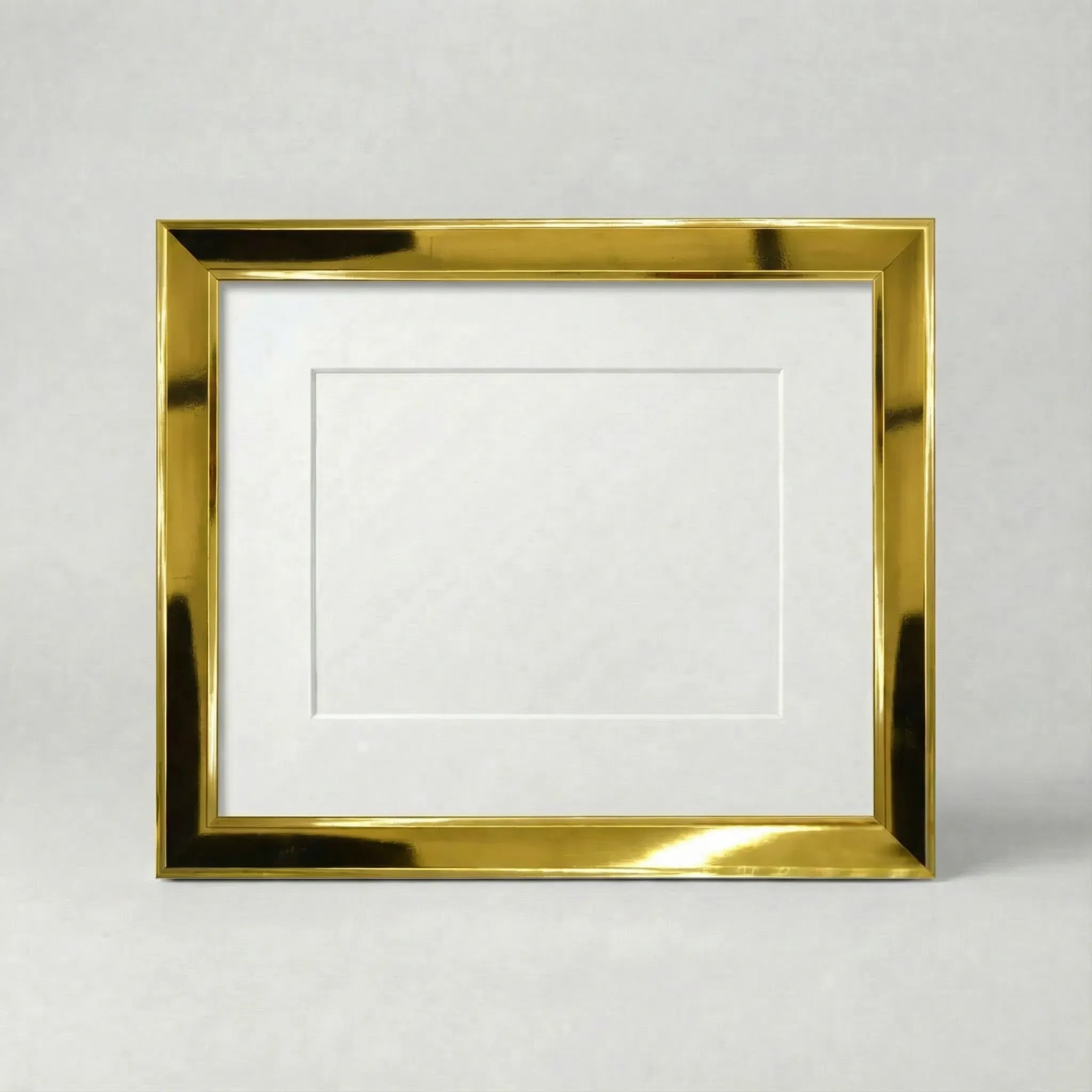 20mm Modern Metalik Altın Resim Çerçevesi