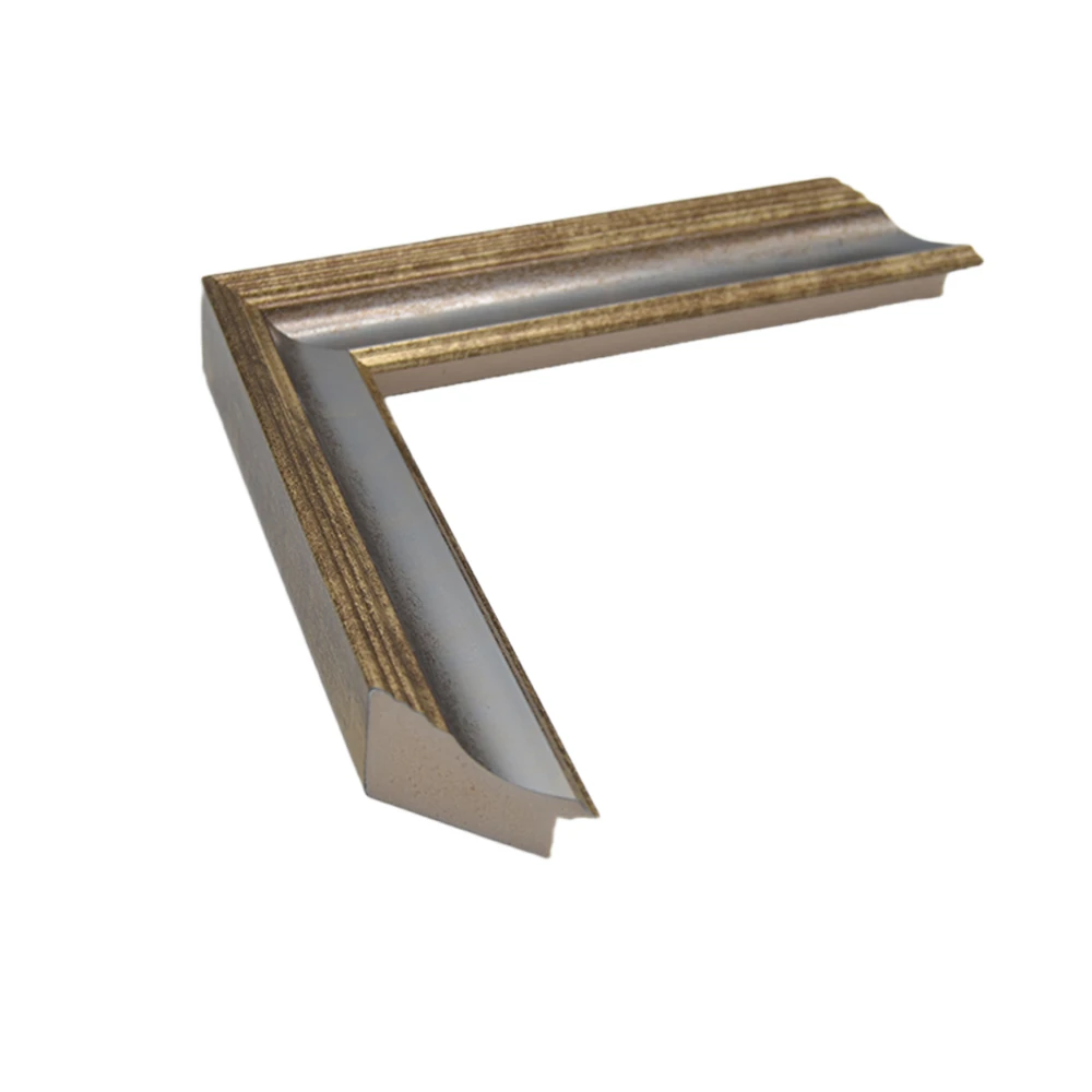 35mm İç Bükey Eskitme Silver Geçişli Resim Çerçevesi