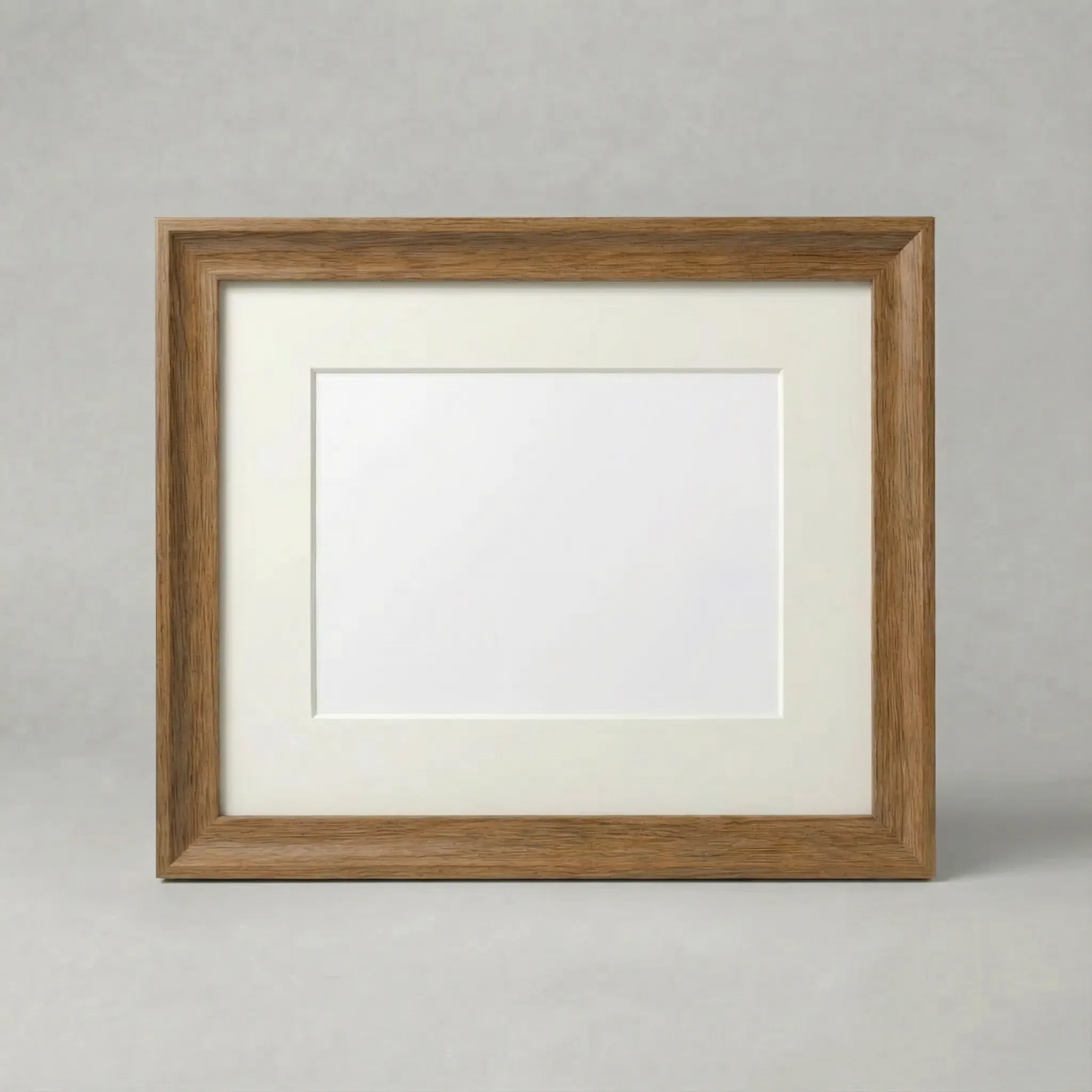 22mm Natürel Meşe Ahşap Doku Modern Resim Çerçevesi