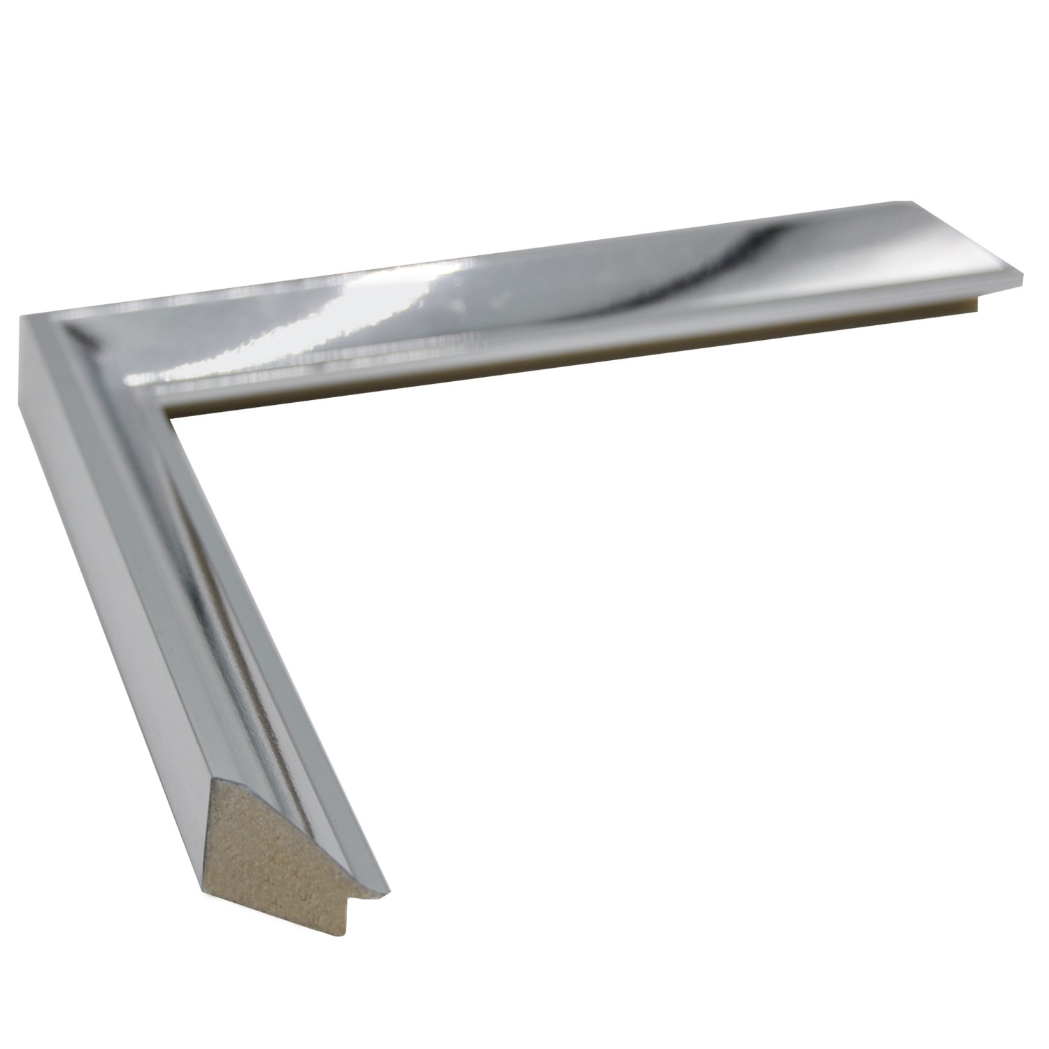 20mm Modern Metalik Gümüş Resim Çerçevesi