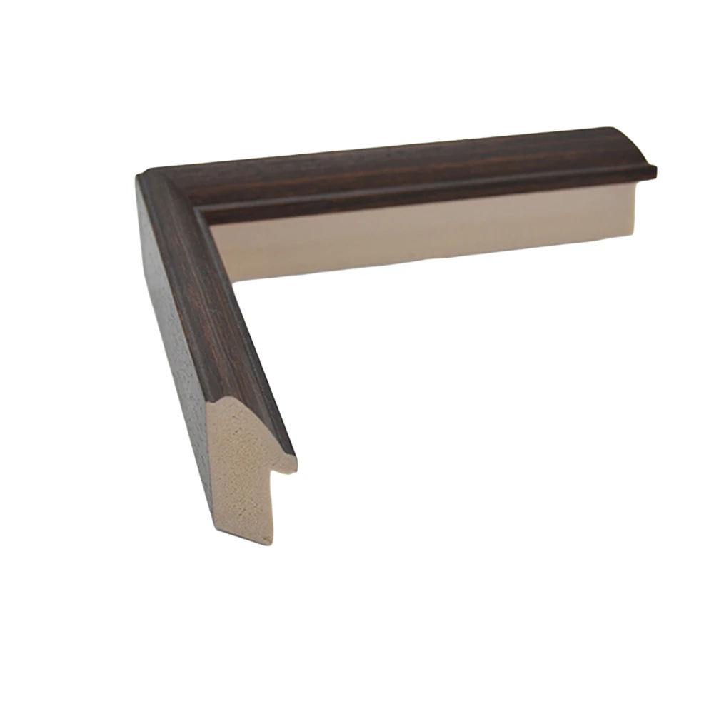 20mm Dar Yüksek Profil Acı Kahve Eskitme Resim Çerçevesi