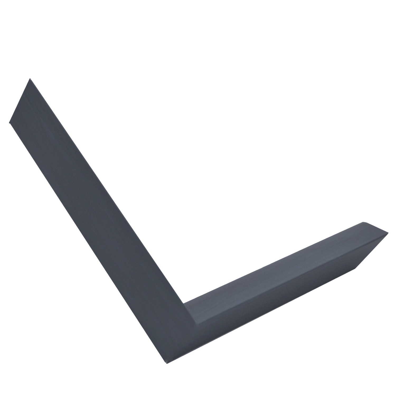 23mm Çatılı Mat Gri Modern Resim Çerçevesi