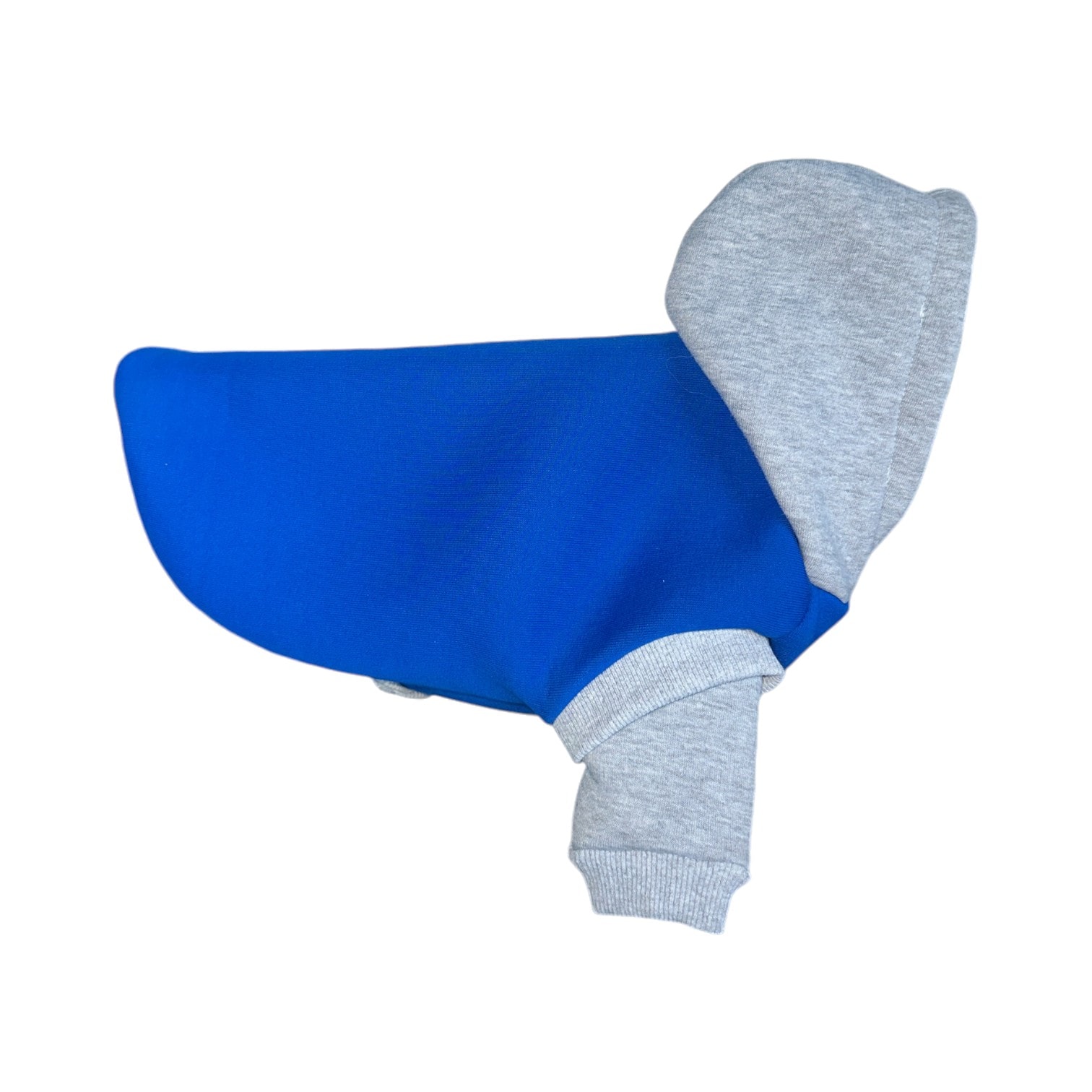 MAVİ KAPŞONLU SWEATSHIRT 