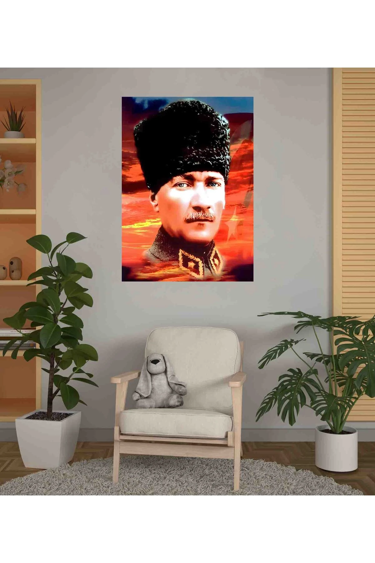 Tablo görünümlü Kendinden Yapışkanlı Poster , yüksek baskı kalitesi Dokulu görsel