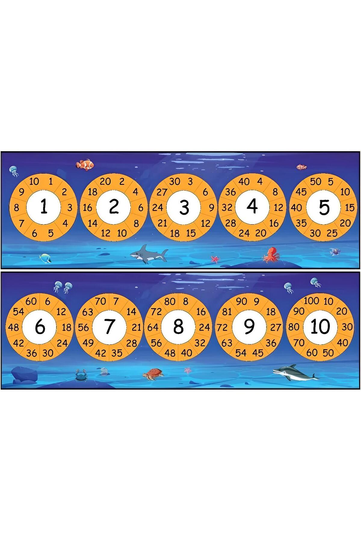 RİTMİK SAYILAR 50 X 100 (VİNİL BRANDA) DİJİTAL BASKI