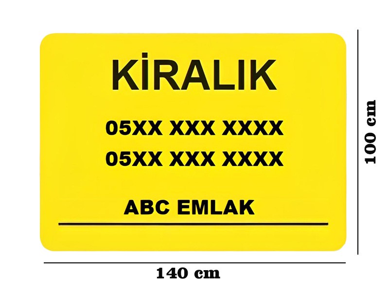 Dış Mekan Branda Kiralık
