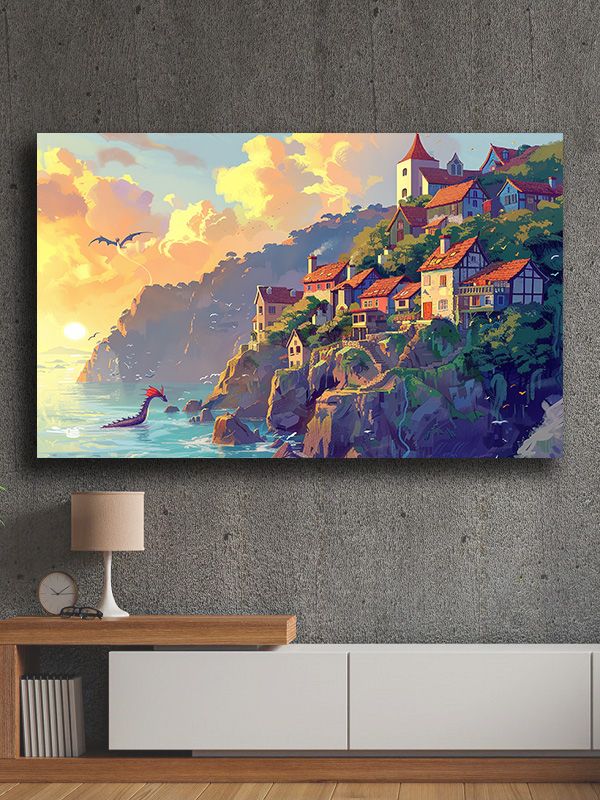 100x140 Büyük ebat Kanvas tablo çerçevesiz