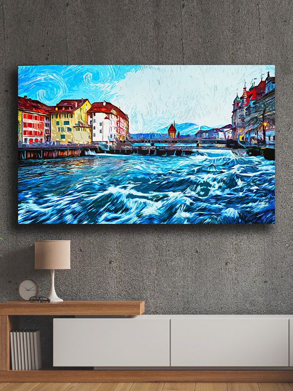 100x140 Büyük ebat Kanvas tablo çerçevesiz