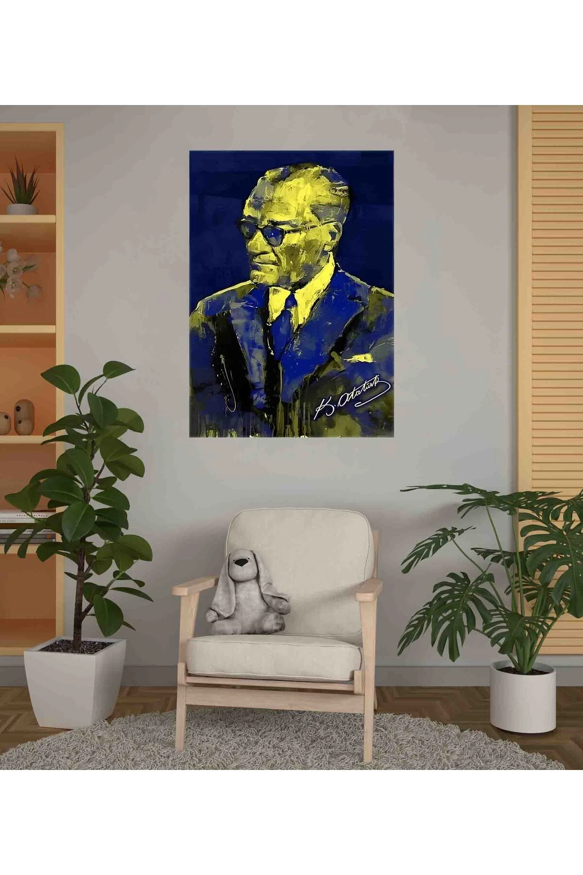 Tablo görünümlü Kendinden Yapışkanlı Poster , yüksek baskı kalitesi Dokulu görsel