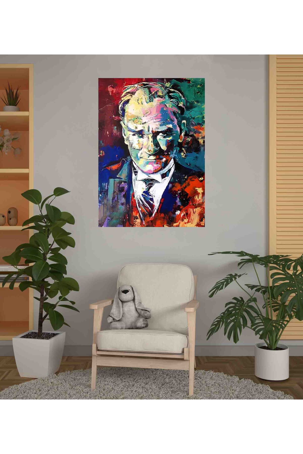 Tablo görünümlü Kendinden Yapışkanlı Poster , yüksek baskı kalitesi Dokulu görsel