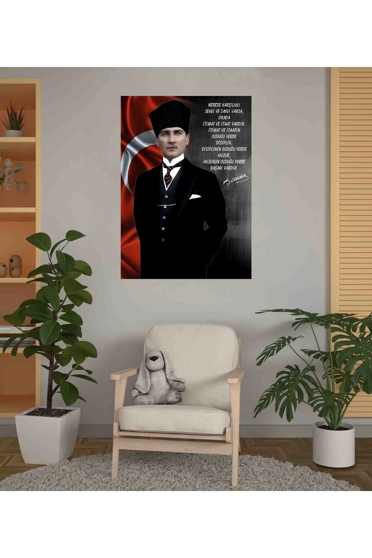 Tablo görünümlü Kendinden Yapışkanlı Poster , yüksek baskı kalitesi Dokulu görsel