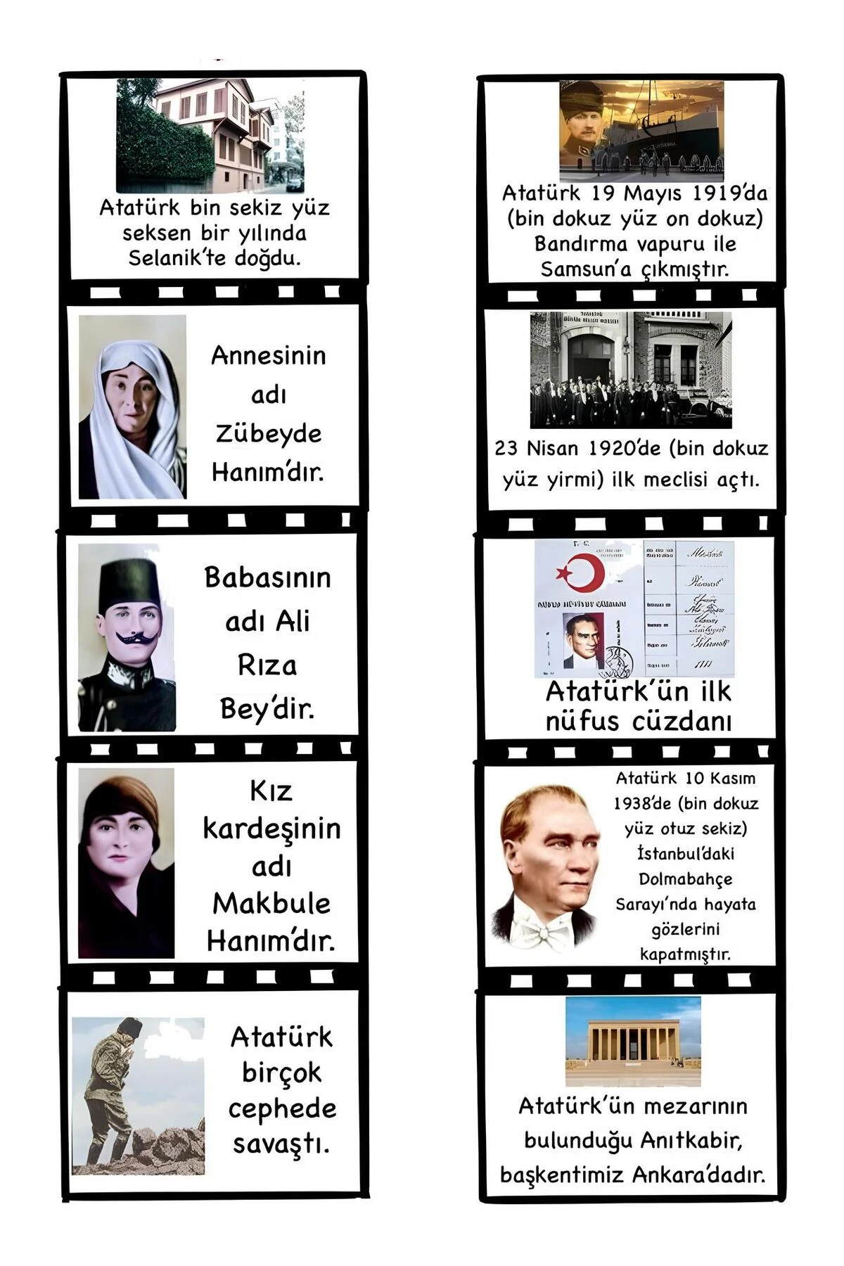 ATATÜRK KÖŞEŞİ ATATÜRK'ÜN HAYATINI ÖĞRENİYORUM 50 X 70 (VİNİL BRANDA) DİJİTAL BASKI