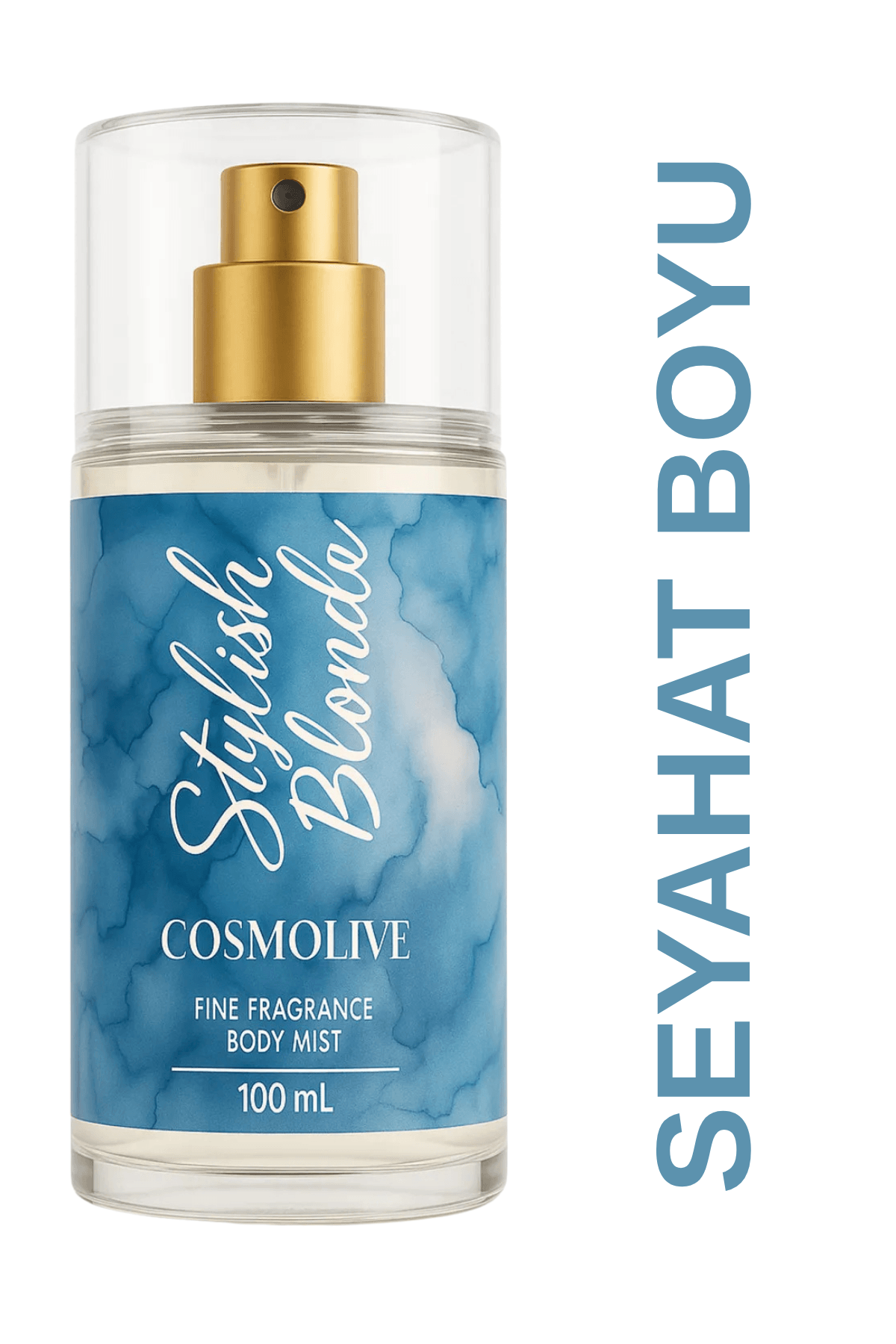 Vücut Spreyi Body Mist | My Way | Stilish Blonde | Seyahat Boy | Kadın | Işıltılı | Nemlendirici