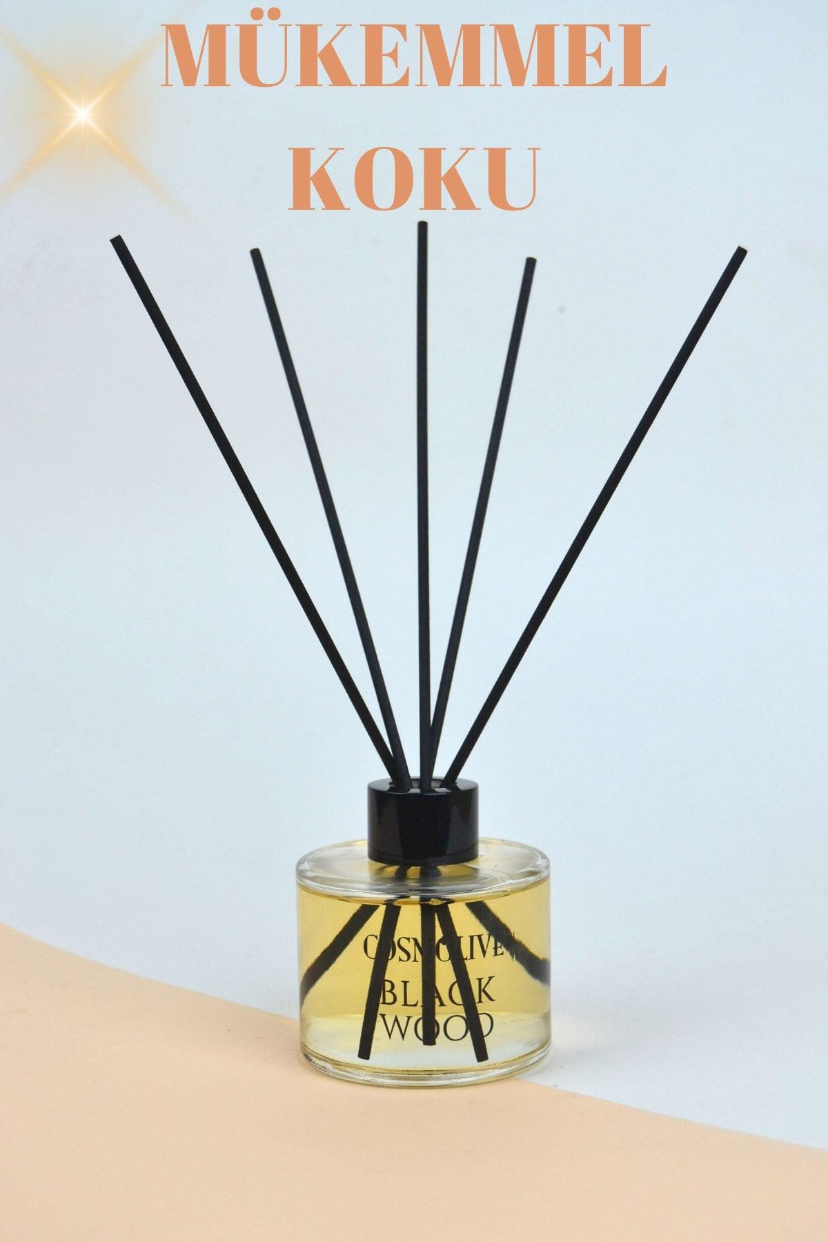 Oda Kokusu Bambu Çubuklu Black Wood Sandal Ağacı Ve Lavanta Kokulu 100 ml