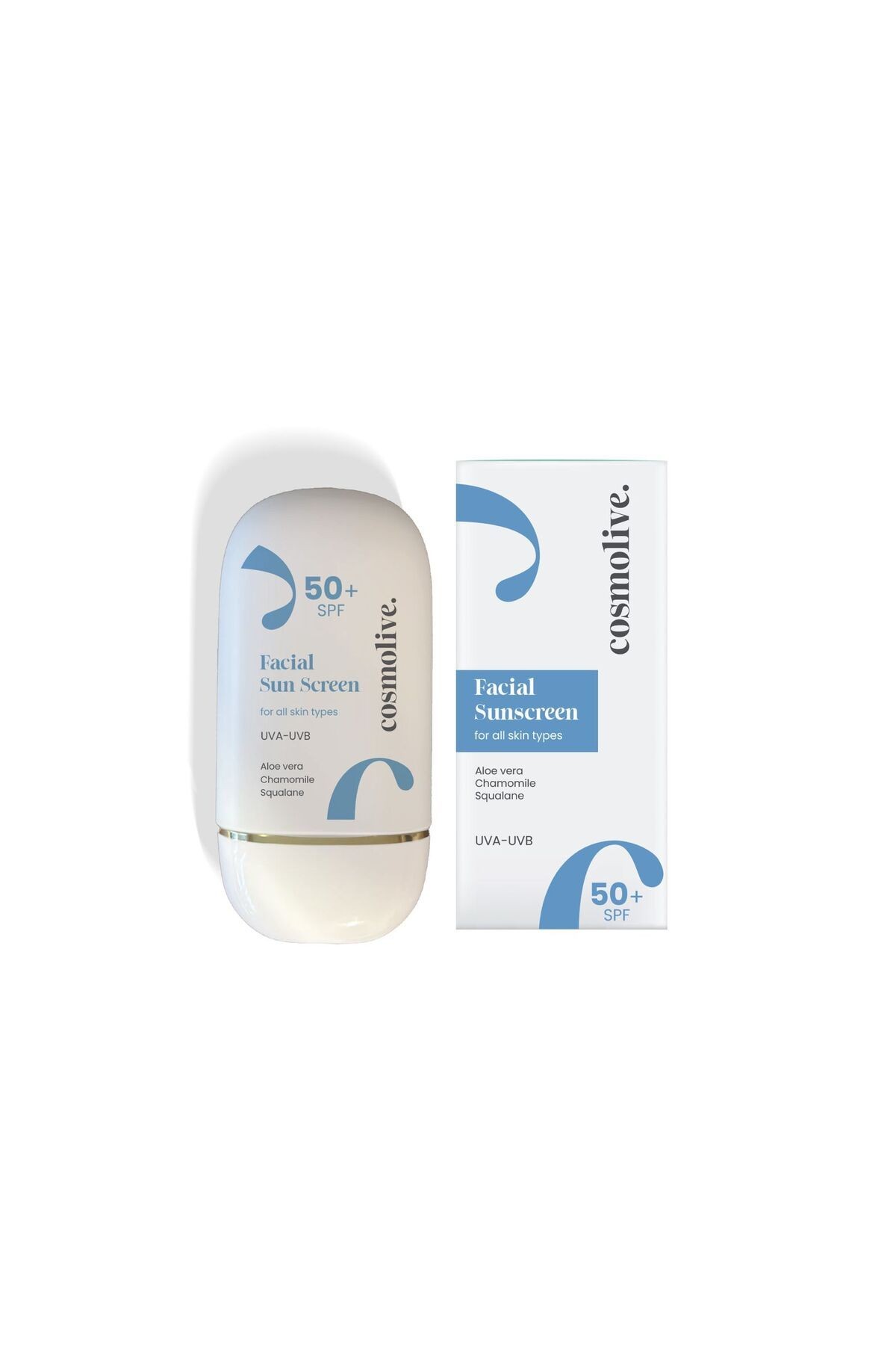 Güneş Kremi %100 Doğal Yüz Spf 5 Yağlı - Kuru - Karma Ciltler Su Bazlı