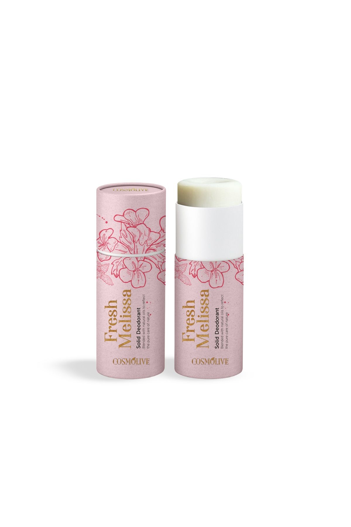 Doğal Roll On | Koltuk Altı Deodorant | Organik | Kokusuz | Fresh Melisa | 80 gr