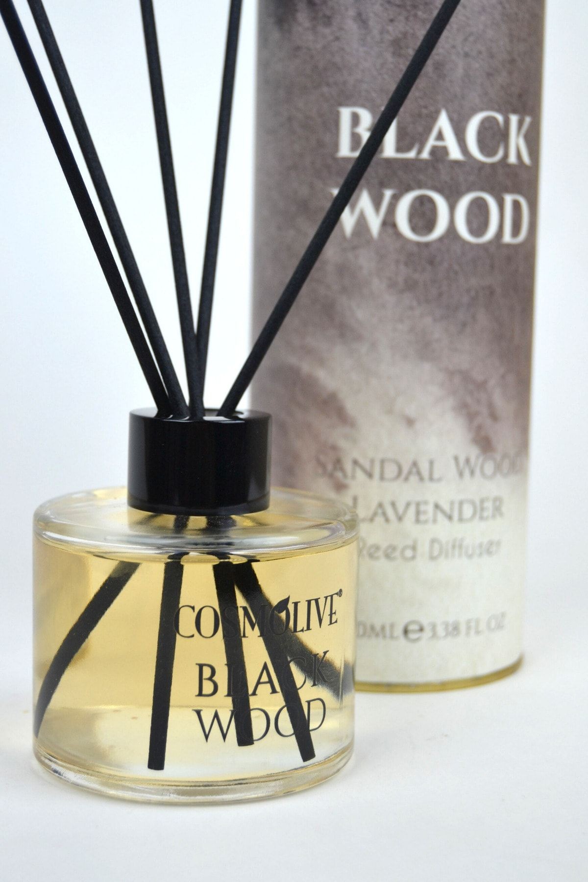 Oda Kokusu Bambu Çubuklu Black Wood Sandal Ağacı Ve Lavanta Kokulu 100 ml