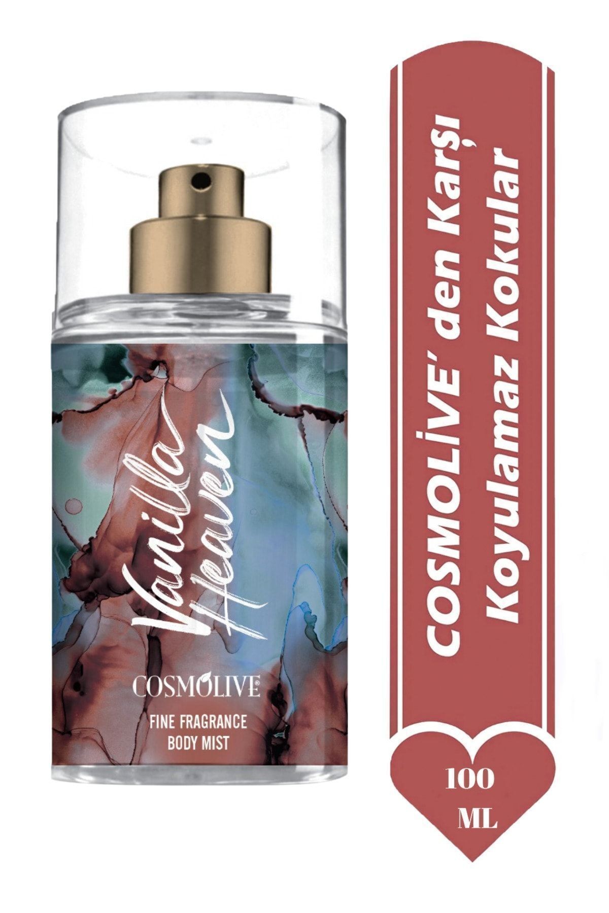 Seyahat Boyu Body Mist Vücut Spreyi Amber Romance Vanilla Heaven Nemlendirici Saç Parfümü