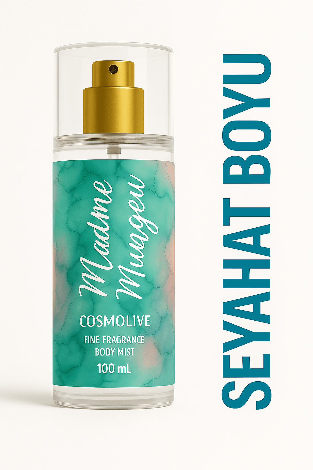 Seyahat Boy Body Mist | Magic Muguet | Kadın | Işıltılı | Nemlendirici Vücut Spreyi