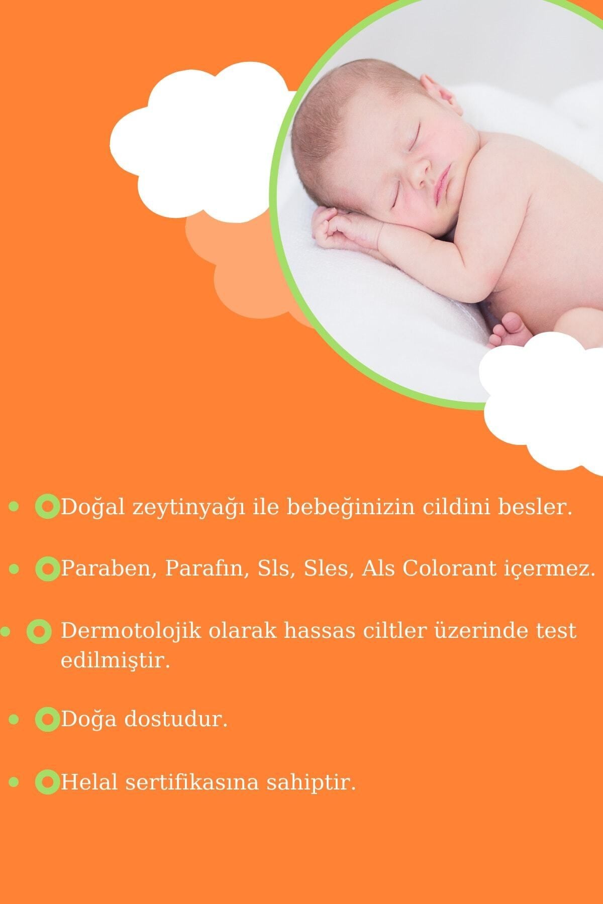 %100 Doğal Bebek Sabunu Yüz Saç Cilt Bakımı Sabun