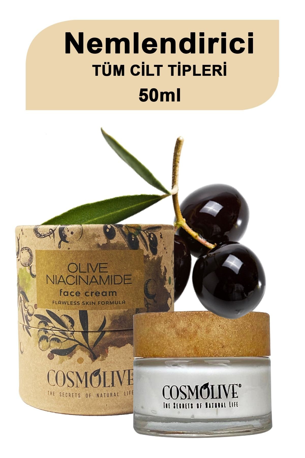 Olive-nıacınamide Yüz Kremi 50ml