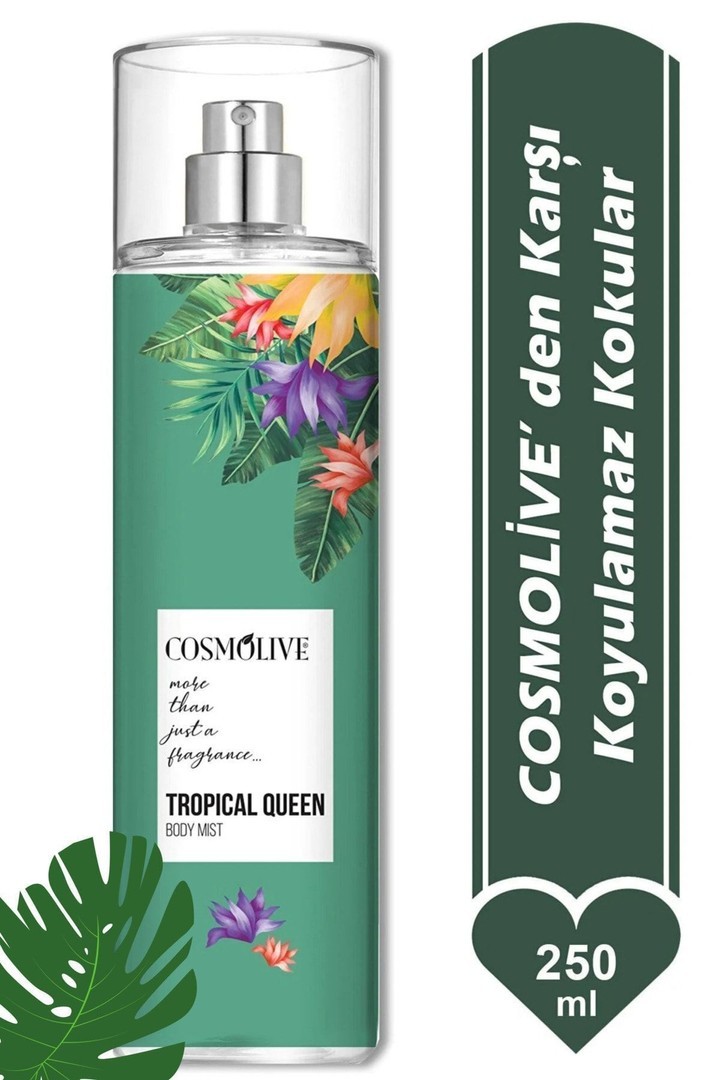 Vücut Spreyi Body Mist | Temptation | Tropical Queen | Nemlendirici