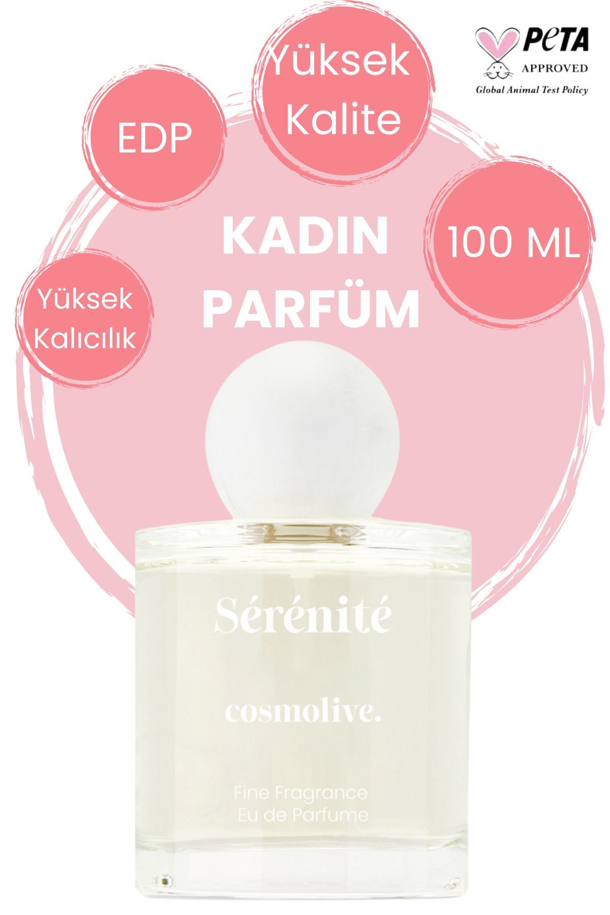 Serenite Kadın Parfüm | Kalıcı Koku | Yüksek Esanslı Özel Tasarım Parfüm