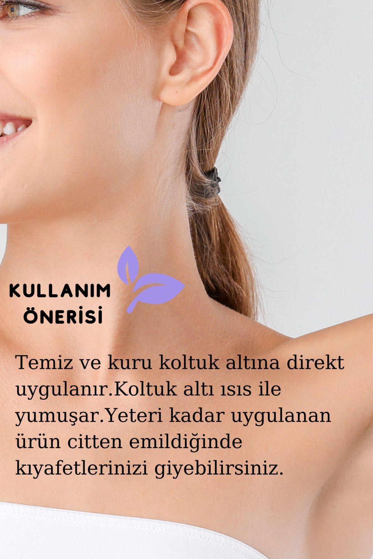 Doğal Roll On Stick Koltuk Alti Deodorant Organik Rolon Kokusuz Lavanta Kremi 80gr
