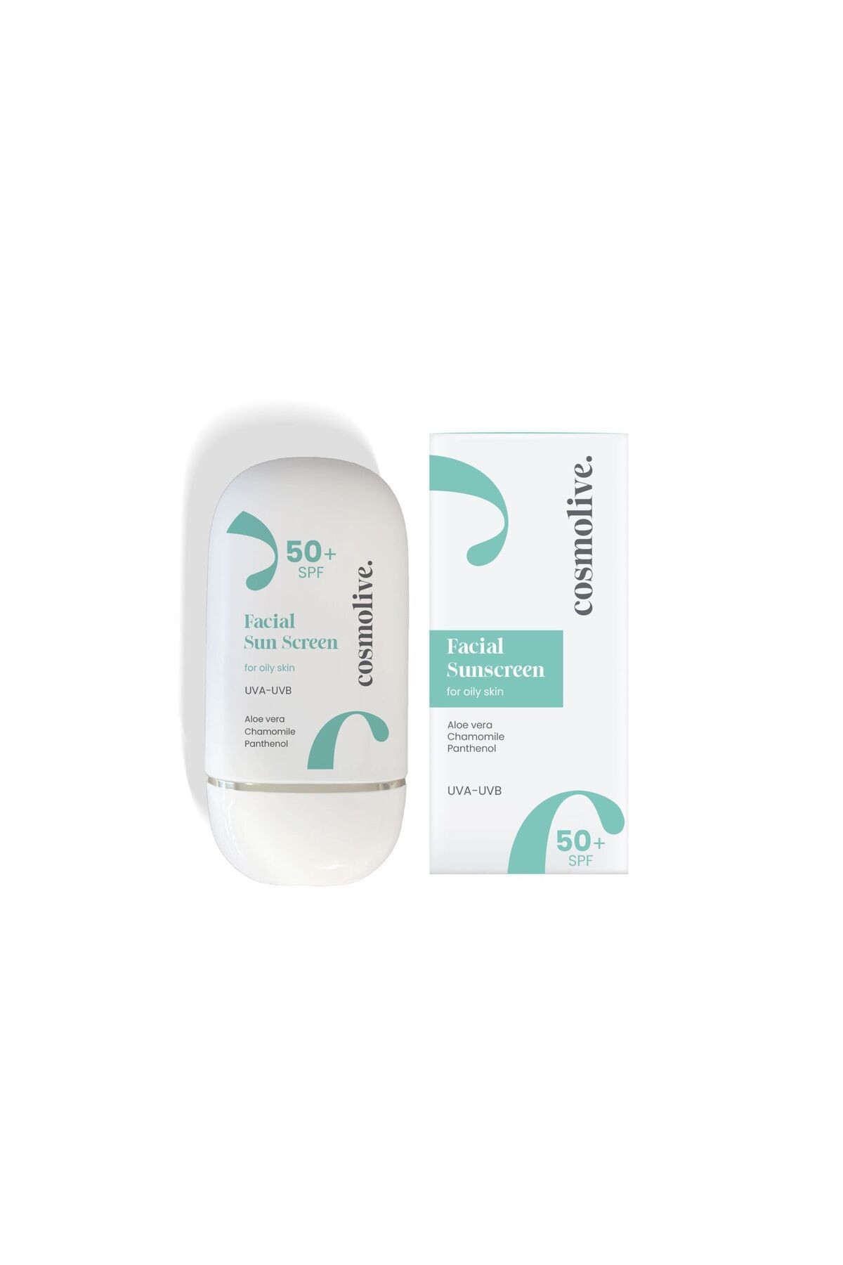 Güneş Kremi %100 Doğal Su Bazlı Yüz Spf 50 Yağlı Ciltler İçin