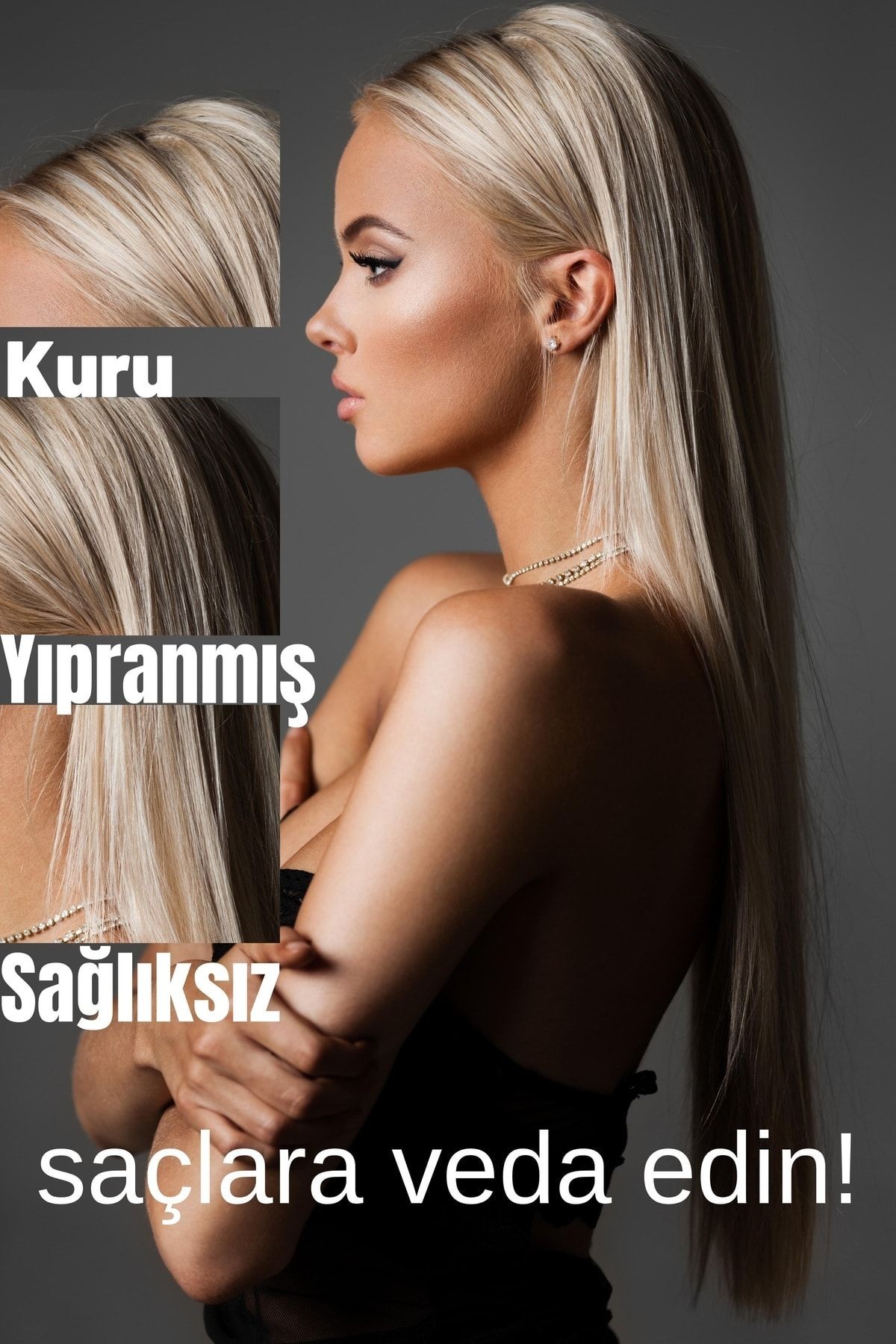 Saç Bakım Yağı Keratin Serumu Onarıcı Canlandırıcı Hizli Sac Uzatma Cilt Yumuşatıcı 50 ml