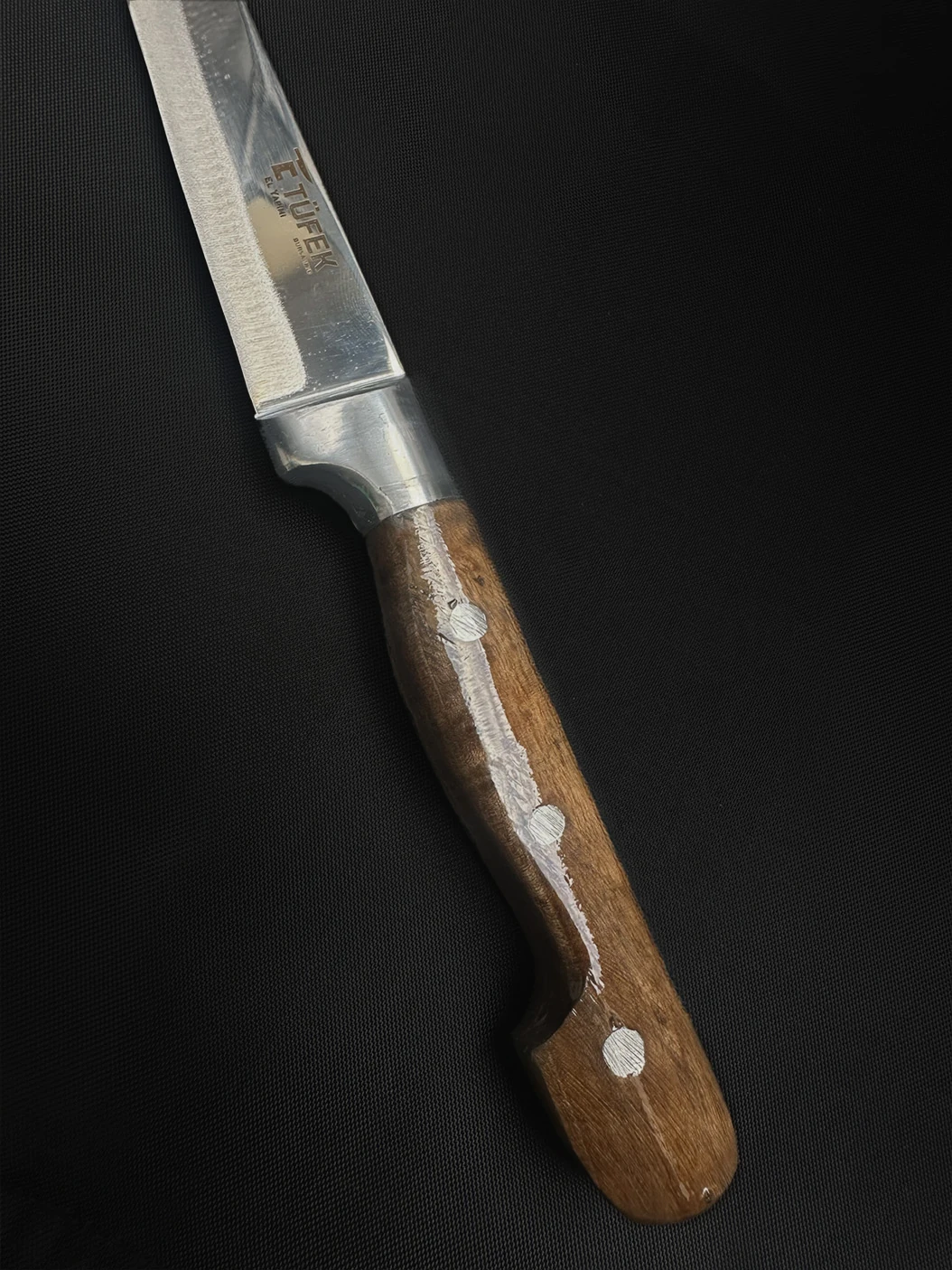 Ceviz Ağacı Saplı Sebze Bıçağı