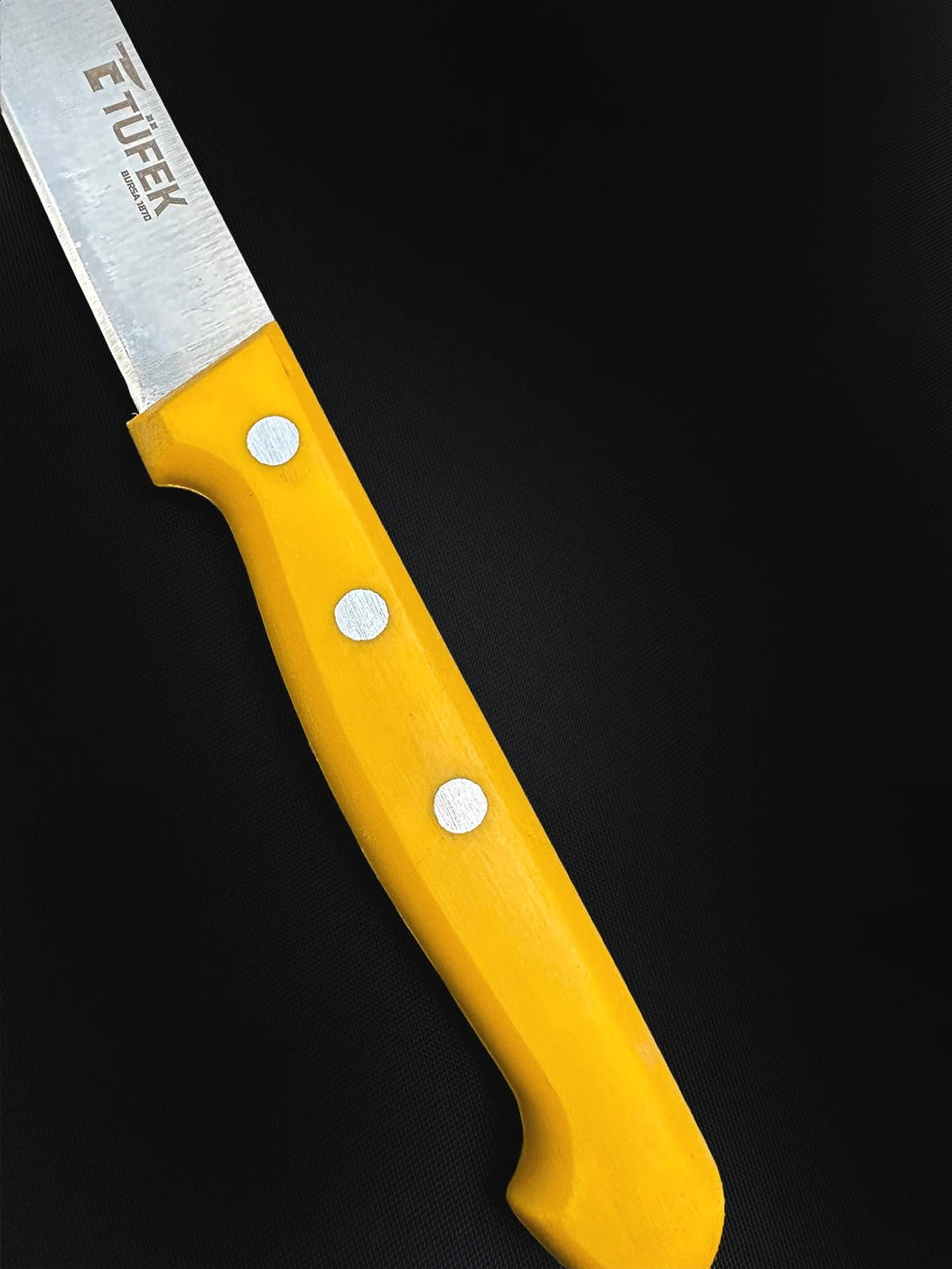 ABS Plastik Sebze Bıçağı - Sarı