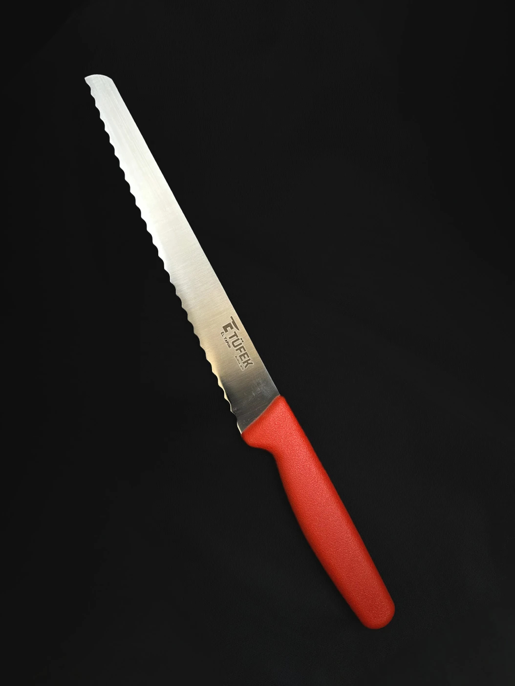 Dişli Ekmek Bıçağı - Kırmızı