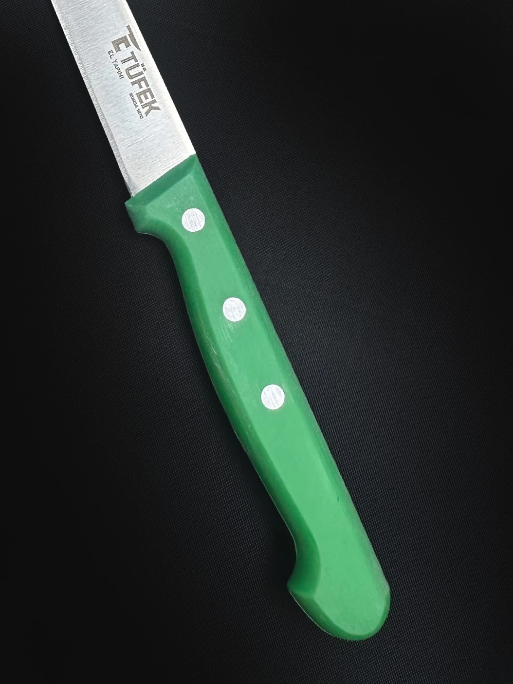 ABS Plastik Sebze Bıçağı - Yeşil