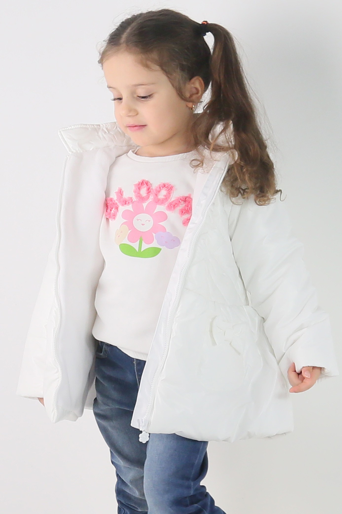 Manteau Matelassé à Capuche pour Bébé & Filles - SASHA