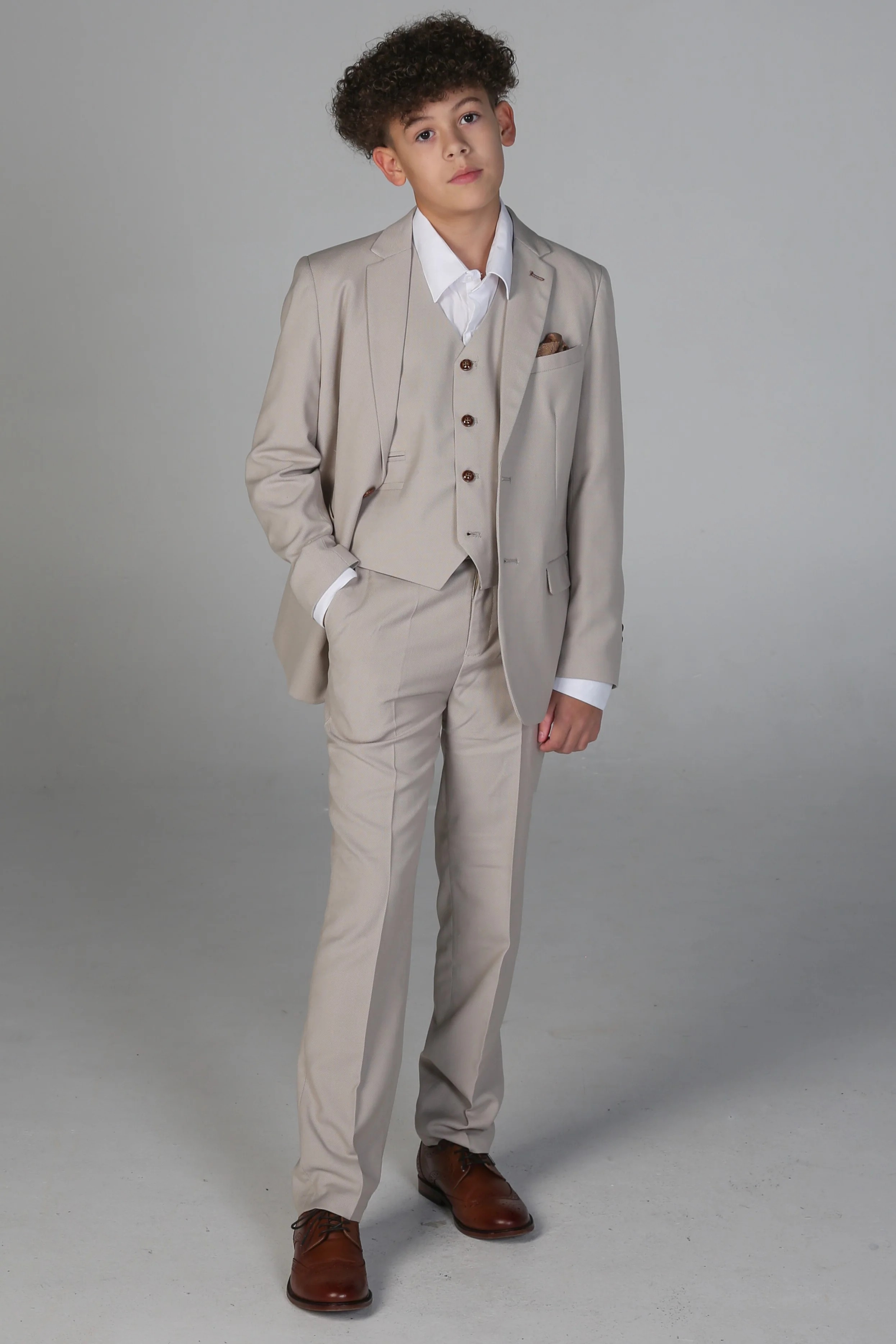 Boys Tailored Fit Suit - MAYFAIR