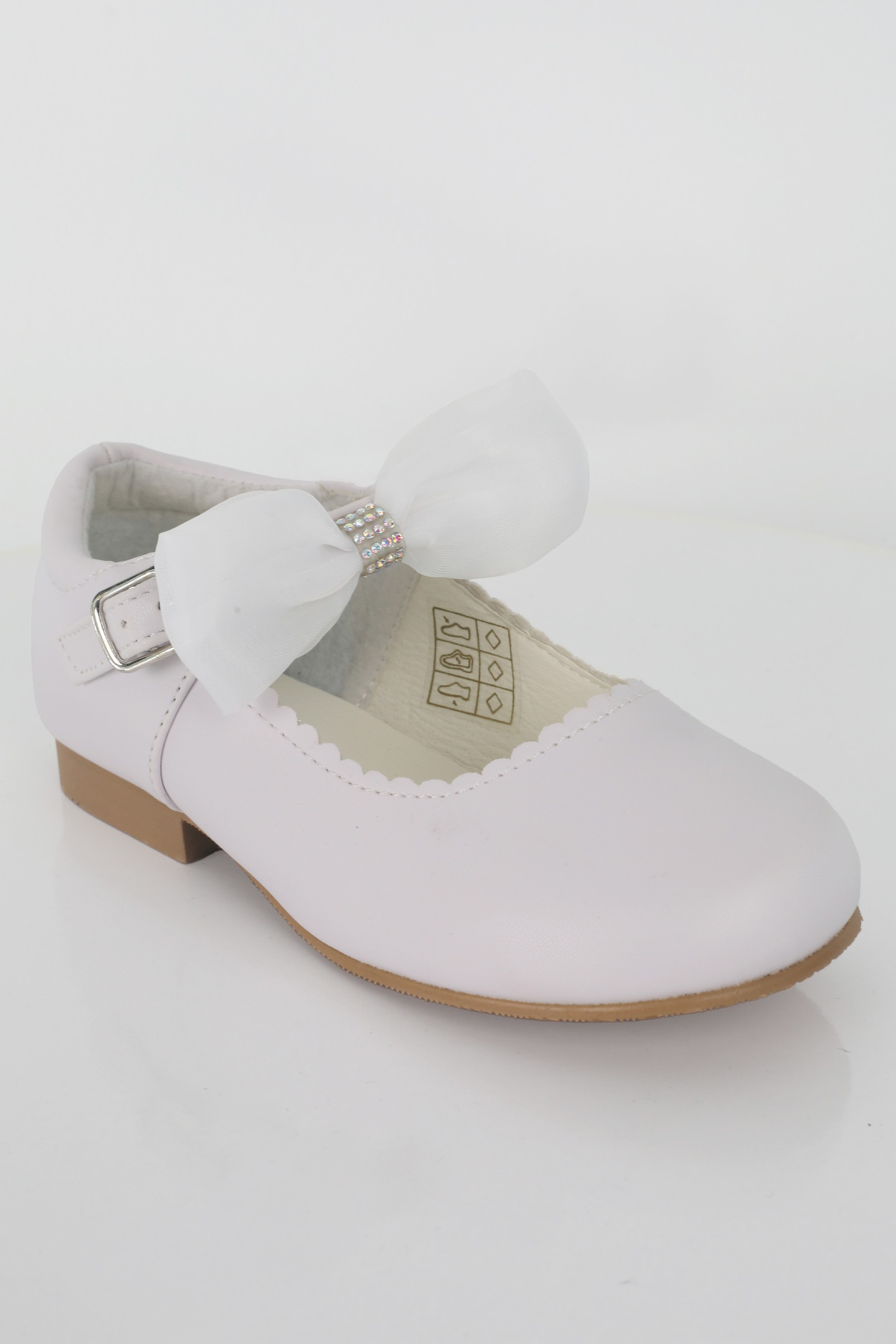 Chaussures Mary Jane pour Filles avec Nœud et Strass – ZURI