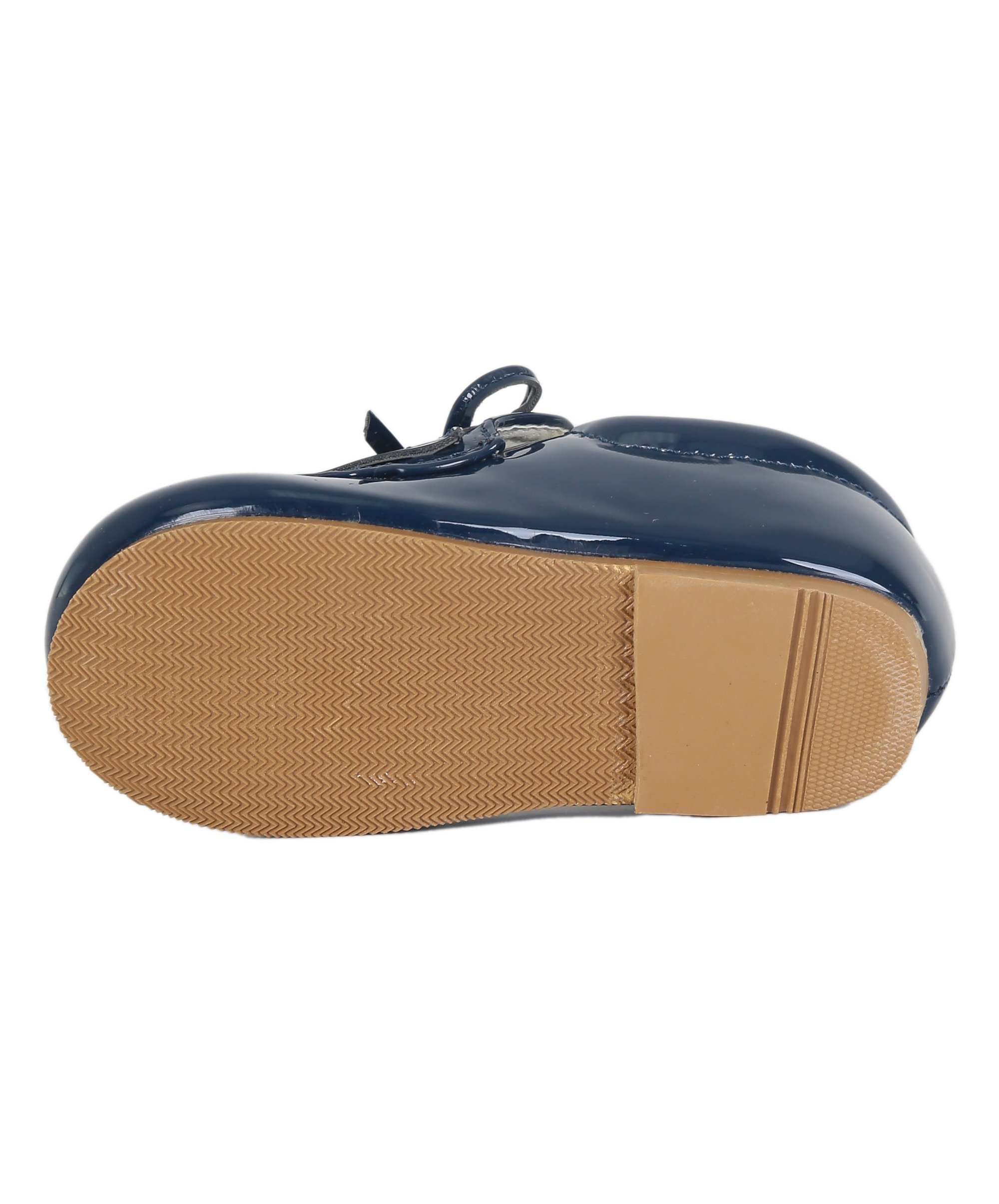 Baby Jungen Vorläufer Lack Loafer - ADAM - Navy blau