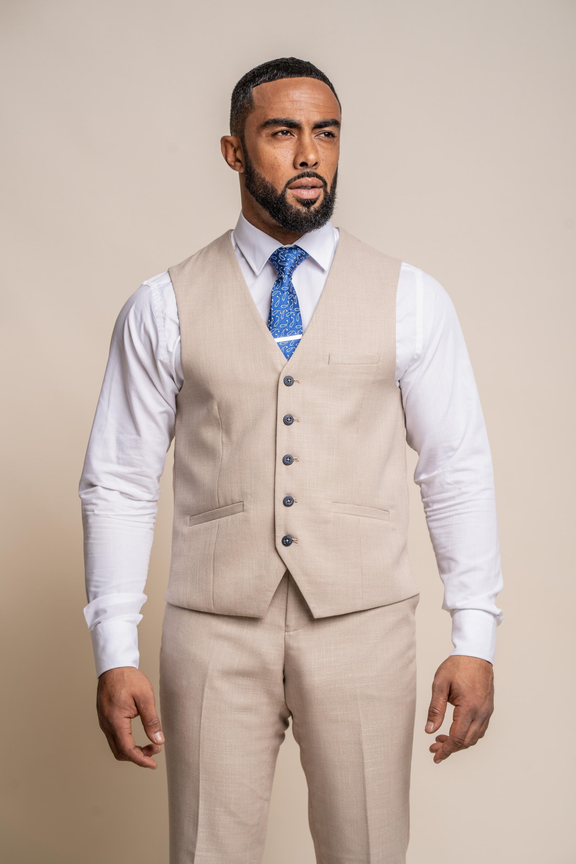 Men's Slim Fit Formal Vest- MIAMI