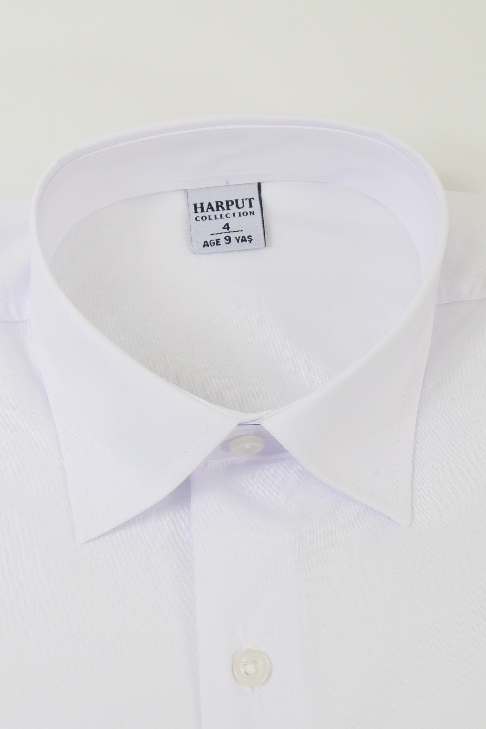 Boys Classic Collar Dress Shirt - Harput - Weiß