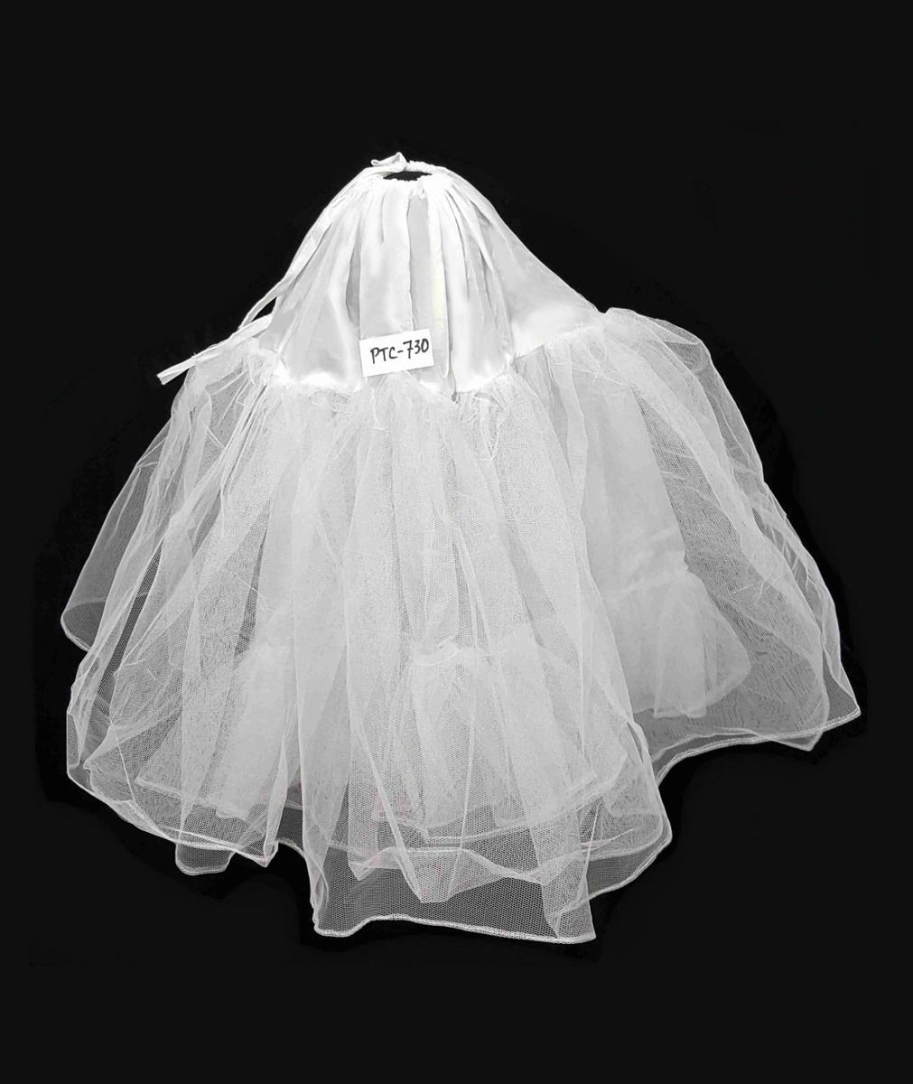 Jupons Sous-Jupes en Tulle Blanc pour Filles - CARA-PTC