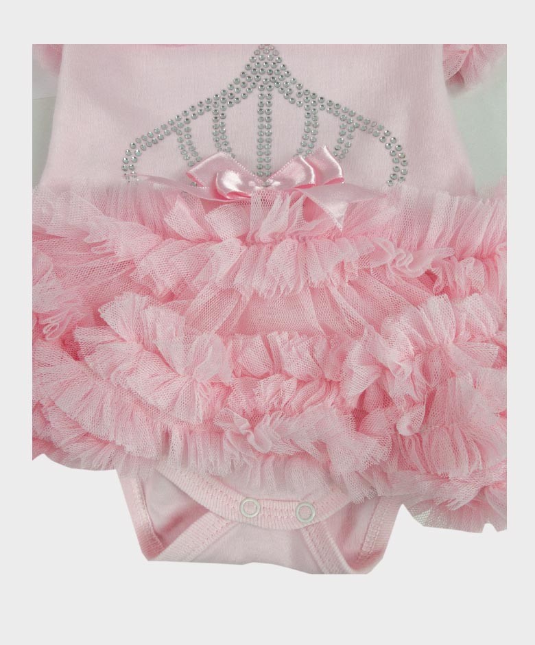 Baby Mädchen Tüll Baumwolle Tutu Body