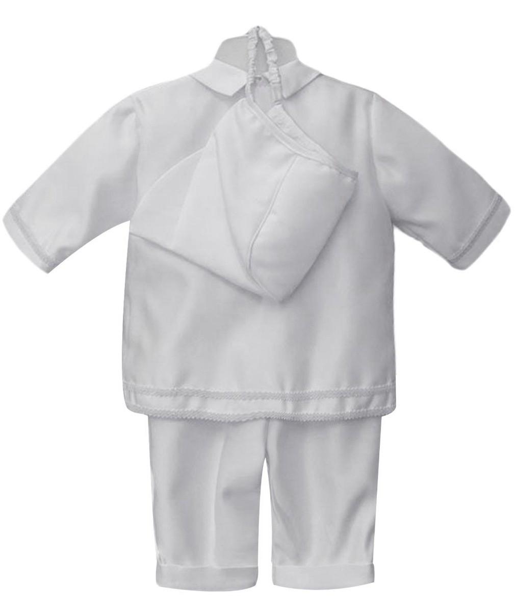 Baby Boys All In One Christening Suit