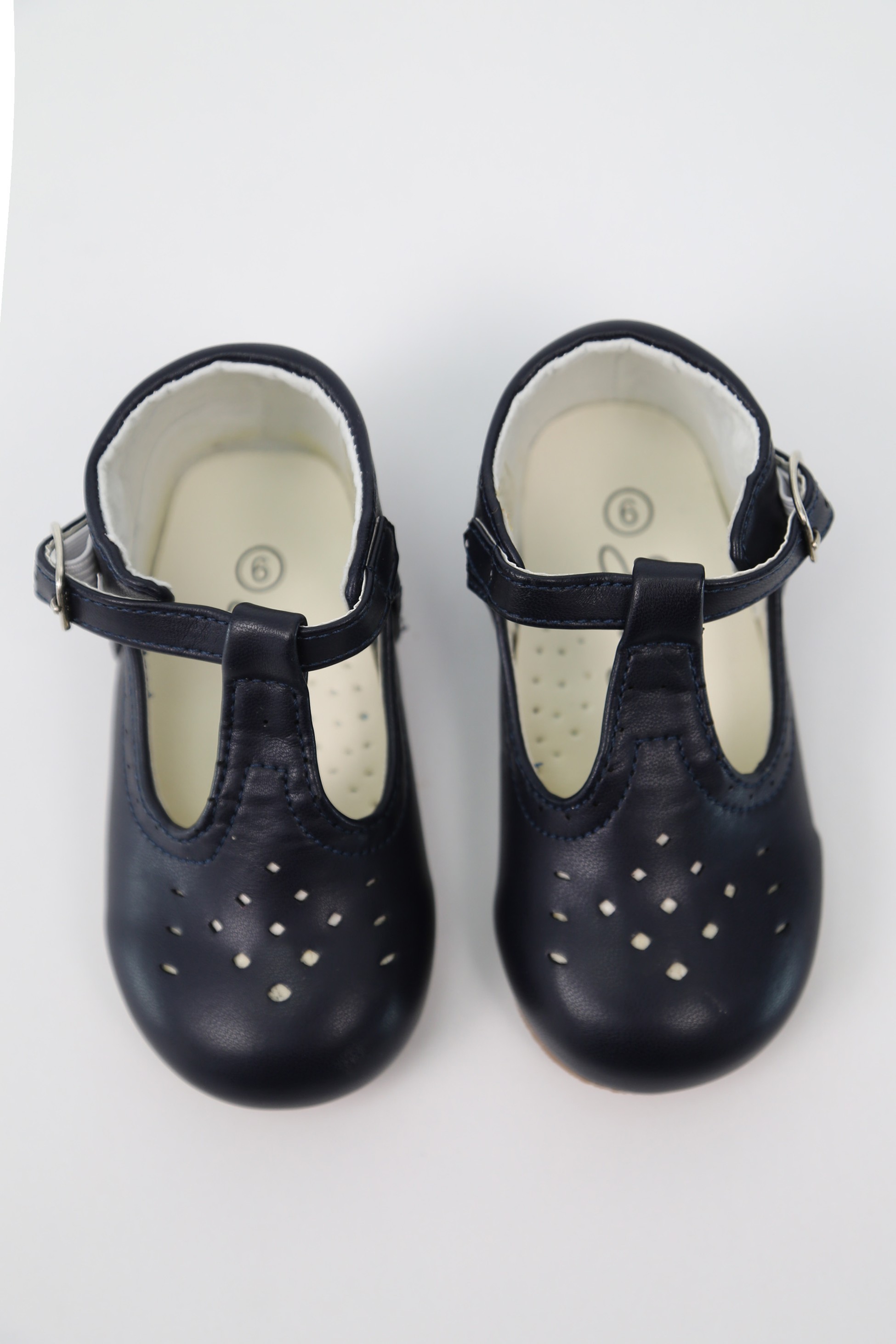 Kinder Unisex Mary Jane Schuhe mit Schnalle - AARON - Navy blau