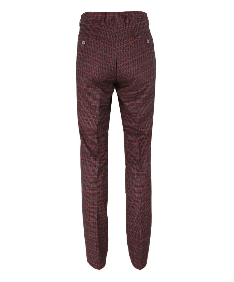 Buy online Navy Blue Checkered Trousers from Bottom Wear for Men by  Crocodile for ₹1039 at 55% off | 2024 Limeroad.com