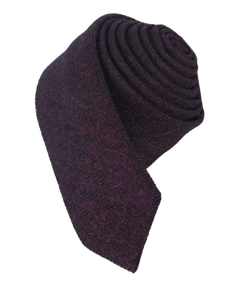 Boys & Men's Herringbone Tweed Tie & Pocket Square Set