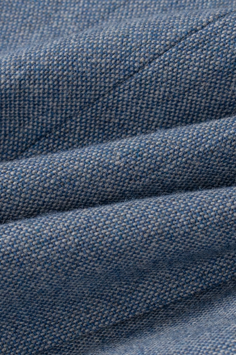 Herren Tweed Slim-Fit Anzug - WELLS Blau